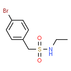 ChemSpider 2D Image | 1-(4-Bromophenyl)-N-ethylmethanesulfonamide | C9H12BrNO2S