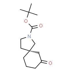ChemSpider 2D Image | 2-Methyl-2-propanyl (5S)-7-oxo-2-azaspiro[4.5]decane-2-carboxylate | C14H23NO3