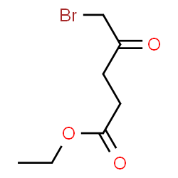 ChemSpider 2D Image | Ethyl 5-bromo-4-oxopentanoate | C7H11BrO3