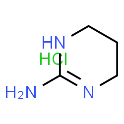 ChemSpider 2D Image | 2-Amino-1,4,5,6-tetrahydropyrimidine Hydrochloride | C4H10ClN3