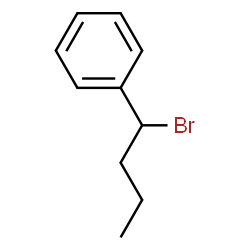 ChemSpider 2D Image | (1-Bromobutyl)benzene | C10H13Br