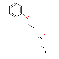 ChemSpider 2D Image | 2-phenoxyethyl 2-(oxo-$l^{3}-sulfanyl)acetate | C10H11O4S