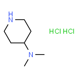 ChemSpider 2D Image | 4-(dimethylammonio)piperidinium dichloride | C7H18Cl2N2