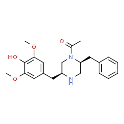 ChemSpider 2D Image | chrysosporazine Q | C22H28N2O4