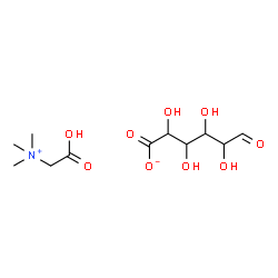 ChemSpider 2D Image | Carboxy-N,N,N-trimethylmethanaminium hexuronate | C11H21NO9