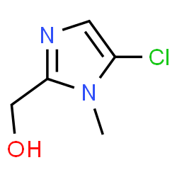 ChemSpider 2D Image | (5-Chloro-1-methyl-1H-imidazol-2-yl)methanol | C5H7ClN2O