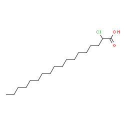 ChemSpider 2D Image | 2-chloro Stearic Acid | C18H35ClO2