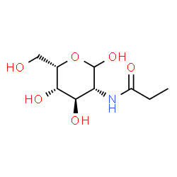 ChemSpider 2D Image | 2-Deoxy-2-(propionylamino)-L-idopyranose | C9H17NO6