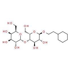 ChemSpider 2D Image | 2-Cyclohexylethyl 4-O-alpha-D-galactopyranosyl-alpha-L-idopyranoside | C20H36O11