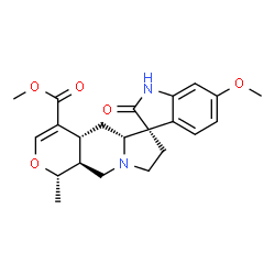 ChemSpider 2D Image | Methyl (3beta,7alpha,15beta,19alpha,20alpha)-11-methoxy-19-methyl-2-oxoformosanan-16-carboxylate | C22H26N2O5