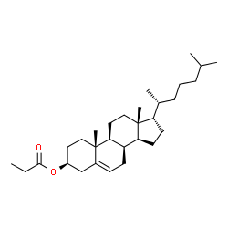 ChemSpider 2D Image | (3beta,8alpha,17alpha)-Cholest-5-en-3-yl propionate | C30H50O2
