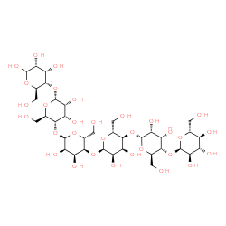 ChemSpider 2D Image | alpha-D-Glucopyranosyl-(1->4)-alpha-D-allopyranosyl-(1->4)-alpha-D-allopyranosyl-(1->4)-alpha-D-allopyranosyl-(1->4)-alpha-D-allopyranosyl-(1->4)-D-allopyranose | C36H62O31