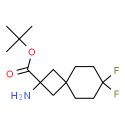 ChemSpider 2D Image | 2-Methyl-2-propanyl 2-amino-7,7-difluorospiro[3.5]nonane-2-carboxylate | C14H23F2NO2