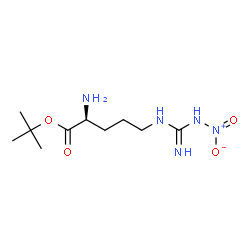 ChemSpider 2D Image | 2-Methyl-2-propanyl N~5~-(N-nitrocarbamimidoyl)-L-ornithinate | C10H21N5O4
