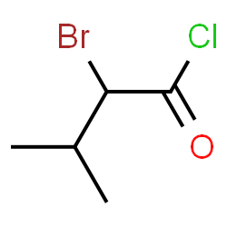 ChemSpider 2D Image | 2-Bromo-3-methylbutanoyl chloride | C5H8BrClO