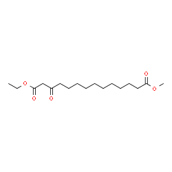 ChemSpider 2D Image | 1-Ethyl 14-methyl 3-oxotetradecanedioate | C17H30O5