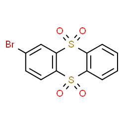 ChemSpider 2D Image | 2-Bromothianthrene 5,5,10,10-tetraoxide | C12H7BrO4S2