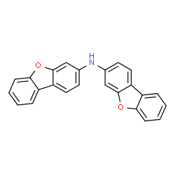 ChemSpider 2D Image | N-(Dibenzo[b,d]furan-3-yl)dibenzo[b,d]furan-3-amine | C24H15NO2