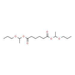 ChemSpider 2D Image | Bis(1-propoxyethyl) adipate | C16H30O6