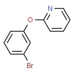 ChemSpider 2D Image | 2-(3-Bromophenoxy)pyridine | C11H8BrNO