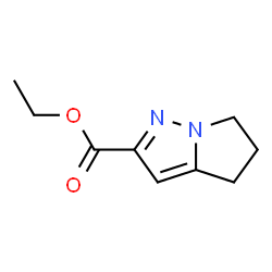 ChemSpider 2D Image | Ethyl 5,6-dihydro-4H-pyrrolo[1,2-b]pyrazole-2-carboxylate | C9H12N2O2