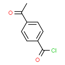ChemSpider 2D Image | 4-Acetylbenzoyl chloride | C9H7ClO2