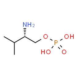 ChemSpider 2D Image | (2S)-2-Amino-3-methylbutyl dihydrogen phosphate | C5H14NO4P