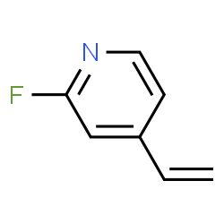 ChemSpider 2D Image | 2-Fluoro-4-vinylpyridine | C7H6FN