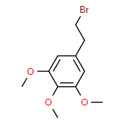 ChemSpider 2D Image | 5-(2-Bromoethyl)-1,2,3-trimethoxybenzene | C11H15BrO3