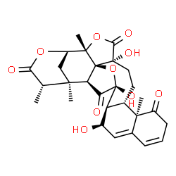 ChemSpider 2D Image | (1S,2S,3R,5R,6S,7R,14R,15S,18R,21S,22R,25S)-5,7,18-Trihydroxy-1,14,21,25-tetramethyl-4,20,23-trioxaheptacyclo[20.3.1.1~2,5~.0~3,18~.0~3,21~.0~6,15~.0~9,14~]heptacosa-8,10-diene-13,19,24,27-tetrone | C28H32O10
