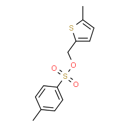 ChemSpider 2D Image | (5-Methyl-2-thienyl)methyl 4-methylbenzenesulfonate | C13H14O3S2
