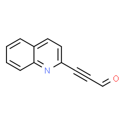 ChemSpider 2D Image | 3-(2-Quinolinyl)-2-propynal | C12H7NO