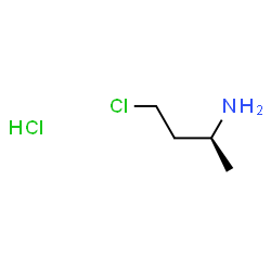 ChemSpider 2D Image | (2S)-4-Chloro-2-butanamine hydrochloride (1:1) | C4H11Cl2N