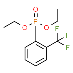 ChemSpider 2D Image | Diethyl [2-(trifluoromethyl)phenyl]phosphonate | C11H14F3O3P