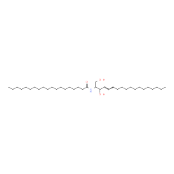 ChemSpider 2D Image | N-[(4E)-1,3-Dihydroxy-4-octadecen-2-yl]nonadecanamide | C37H73NO3