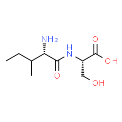 ChemSpider 2D Image | L-Isoleucyl-L-serine | C9H18N2O4
