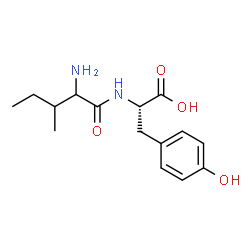 ChemSpider 2D Image | Isoleucyl-L-tyrosine | C15H22N2O4
