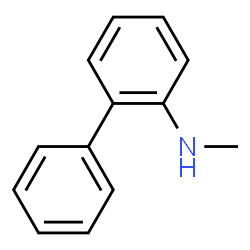 ChemSpider 2D Image | N-methylbiphenyl-2-amine | C13H13N