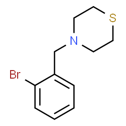 ChemSpider 2D Image | 4-(2-Bromobenzyl)thiomorpholine | C11H14BrNS