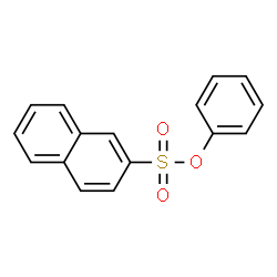 ChemSpider 2D Image | Phenyl 2-naphthalenesulfonate | C16H12O3S