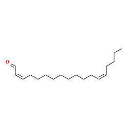 ChemSpider 2D Image | (2Z,13Z)-2,13-Octadecadienal | C18H32O