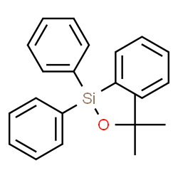 ChemSpider 2D Image | [(2-Methyl-2-propanyl)oxy](triphenyl)silane | C22H24OSi