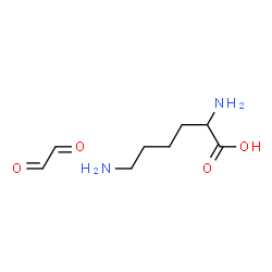 ChemSpider 2D Image | Lysine - ethanedial (1:1) | C8H16N2O4
