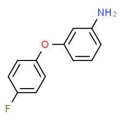 ChemSpider 2D Image | 3-(4-Fluorophenoxy)aniline | C12H10FNO