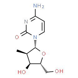 ChemSpider 2D Image | 2'-Deoxy-2'-methylcytidine | C10H15N3O4