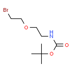 ChemSpider 2D Image | 2-Methyl-2-propanyl [2-(2-bromoethoxy)ethyl]carbamate | C9H18BrNO3