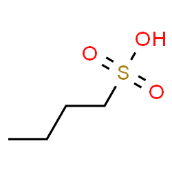 ChemSpider 2D Image | butane-1-sulfonic acid | C4H9O3S