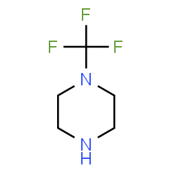 ChemSpider 2D Image | 1-(Trifluoromethyl)piperazine | C5H9F3N2