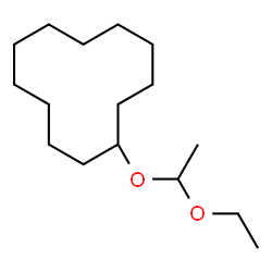 ChemSpider 2D Image | (1-Ethoxyethoxy)cyclododecane | C16H32O2