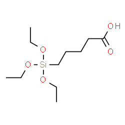 ChemSpider 2D Image | 5-(Triethoxysilyl)pentanoic acid | C11H24O5Si